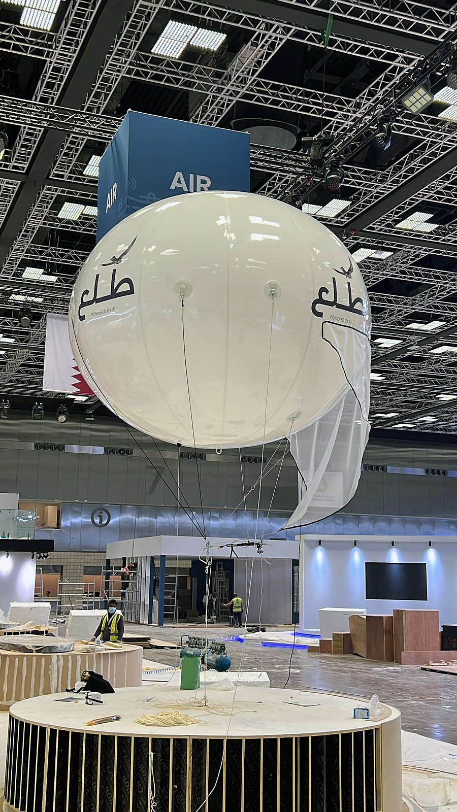 2 kg Aerostat at Fair